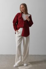 ELLA BY TAM <BR><BR>CAMISA BURGUNDY - Image 2