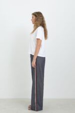 ELLA BY TAM <BR><BR> CALÇA PALAZZO CASUAL/SPORT AZUL - Image 3