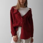 ELLA BY TAM <BR><BR>CAMISA BURGUNDY