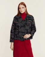 PEPALOVES <BR><BR>IMPERMEÁVEL PEPA - JAQUETA CISNES - PRETO