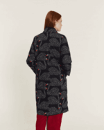 PEPALOVES <BR><BR>IMPERMEÁVEL PEPA - CASACO MIDI CISNES - PRETO - Image 2