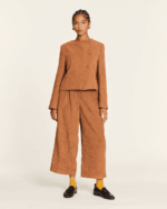 PEPALOVES <BR><BR>JAQUETA COM BOTÕES CORAÇÃO - CARAMELO - Image 4