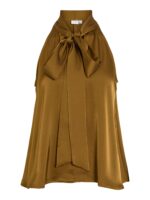 VILA <BR><BR> VIFADIA DETAIL TOP - TAPENADE - Image 5