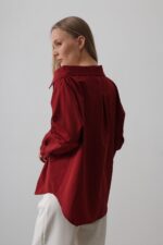 ELLA BY TAM <BR><BR>CAMISA BURGUNDY - Image 5