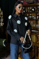 ELLA BY TAM <BR><BR>CAMISA ROSAS - Image 3