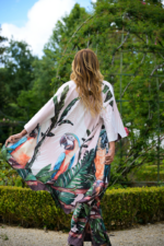 TROPICAL BRASIL <BR><BR> KIMONO LYCRA FUNDO BRANCO - Image 2