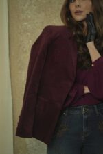 BIGZONE<BR><BR>BLAZER - BURGUNDY - Image 3