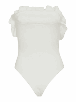 VILA <BR><BR> BODY VITOVE - puppy red / white / black - Image 5