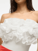 VILA <BR><BR> BODY VITOVE - puppy red / white / black - Image 9