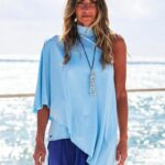 BLUSA LYCRA LIBERDADE AZUL BÉBÉ - TROPICAL BRASIL - TAM U