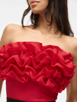 VILA <BR><BR> BODY VITOVE - puppy red / white / black - Image 7