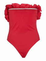 VILA <BR><BR> BODY VITOVE - puppy red / white / black - Image 4