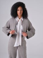 CASACO PATA DE GALO CAFOFO