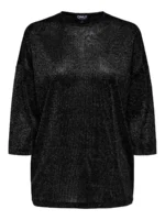 CARMAKOMA <BR><BR> CARSILVERY GLAMOUR LUREX PULLOVER BLACK - Image 2