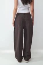 BALMOHK <BR><BR> DENIM SKATER FIT - BARNA FIG / VINTAGE DARK - Image 5