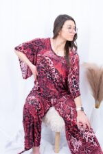 TROPICAL BRASIL <BR><BR> BLUSA LYCRA ROSA E PRETO - Image 4