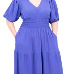 VESTIDO CINTURA ELÁSTICA CAFOFO