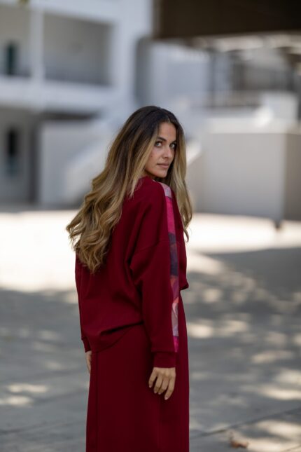 CAMISOLA BORDEAUX CAFOFO - TAM S