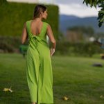 MACACÃO OVERSIZE LAÇO COSTAS - VERDE ALFACE / AZULÃO CAFOFO