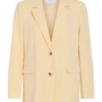 VILA <BR><BR>BLAZER VIHANDI LOOSE FIT - AMARELO BANANA