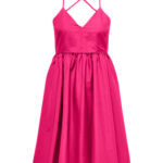 VESTIDO JDY - SELENA S/L SHORT DRESS WVN - Regular Fit - Purple - Fuchsia