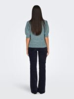 T-SHIRT MALHA ONLY - ONLRICA LIFE 2/4 - Knit Fit - Image 3