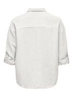 JDY <BR><BR> CAMISA VIGGA - Regular Fit - GREEN / CHOCOLATE / WHITE - Image 6