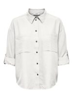 JDY <BR><BR> CAMISA VIGGA - Regular Fit - GREEN / CHOCOLATE / WHITE - Image 5