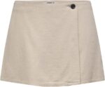 CALÇÃO ONLY - ONLCARO LINEN SHORT - pumice stone - Image 4