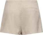 CALÇÃO ONLY - ONLCARO LINEN SHORT - pumice stone - Image 5