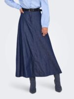 JDY <BR><BR> JDYKAI HW SKIRT - Medium Blue Denim - Image 2