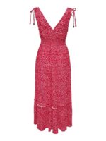 VESTIDO ONLY - ONLFERNANDA LONG DRESS RED FLOWERS - Image 5