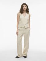 VILA <BR><BR> COLETE VIFLEA TAILORED VEST - CRU - Image 2