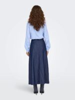 JDY <BR><BR> JDYKAI HW SKIRT - Medium Blue Denim - Image 5