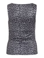 VILA <BR><BR>VIKENZA AOP U-NECK TANK TOP  - ANIMAL PRINT - Image 5