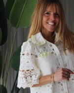 BLUSA AMARELO MANTEIGA C/ TOP INCLUIDO MARIA CATITA - TAM U - Image 2