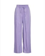 VILA <BR><BR> CALÇA VIBOLIS Straight Fit - PURPLE