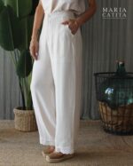 CALÇA CHAMPANHE COM DETALHES - MARIA CATITA - Image 3