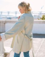 MAÏTTÈ <BR><BR> GABARDINE FORRADA VERDE AGUA - TAM U - Image 7