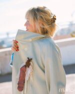 MAÏTTÈ <BR><BR> GABARDINE FORRADA VERDE AGUA - TAM U - Image 3
