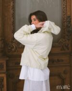 MAÏTTÈ <BR><BR> CORTA VENTO CURTO VERDE - TAM U - Image 5