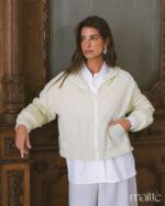 MAÏTTÈ <BR><BR> CORTA VENTO CURTO VERDE - TAM U - Image 4