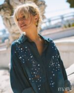 MAÏTTÈ <BR><BR> CAMISA DENIM - TAM U - Image 5