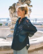 MAÏTTÈ <BR><BR> CAMISA DENIM - TAM U - Image 3