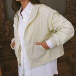 MAÏTTÈ <BR><BR> CORTA VENTO CURTO VERDE - TAM U