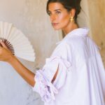 MAÏTTÈ <BR><BR> CAMISA ROSA COM RISCAS - TAM U