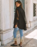 MAÏTTÈ <BR><BR> CAMISA PRETA - TAM U - Image 3