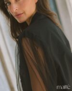 MAÏTTÈ <BR><BR> CAMISA PRETA - TAM U - Image 2