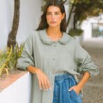 MAÏTTÈ <BR><BR> CAMISA VERDE - TAM U