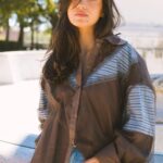 MAÏTTÈ <BR><BR>CAMISA COM TULE - TAM U